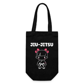 Jiu Jitsu - Geschenkbeutel für Flaschen - Schwarz - Vorne