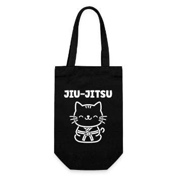 Jiu Jitsu - Geschenkbeutel für Flaschen - Schwarz - Vorne