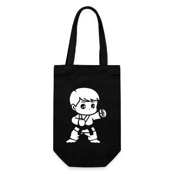 Jiu Jitsu - Gift Bag for Bottles - black - Front