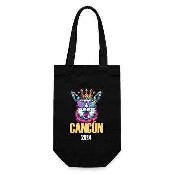 Cancun 2024 Vacances de fête de l’alpaga - Sac à bouteille - noir - Devant
