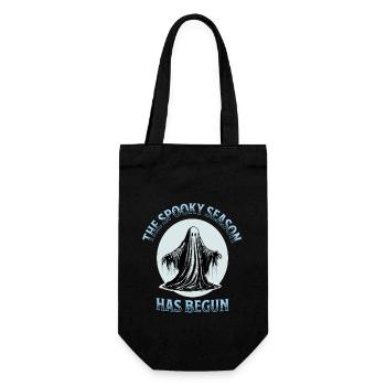The spooky season has begun - Gift Bag for Bottles - black - Front