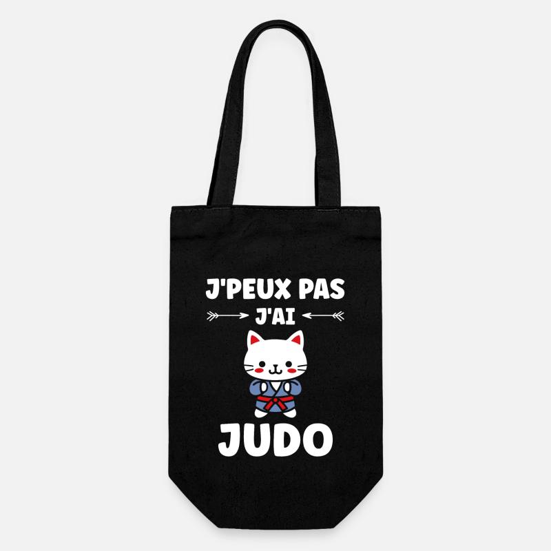 judo - Sac à bouteille - noir