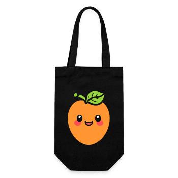 Papaya - Gift Bag for Bottles - black - Front