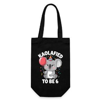 6ème anniversaire Koala Koalafied Kaolafied Aura 6 ans - Sac à bouteille - noir - Devant