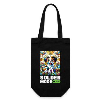 Vitrail artiste Vitrail Art - Sac à bouteille - noir - Devant
