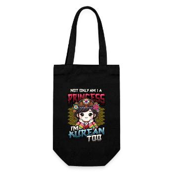 Girls Korean Origin South Korea - Gift Bag for Bottles - black - Front