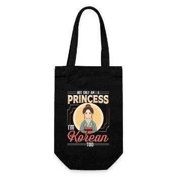 Girls Korean Origin South Korea - Gift Bag for Bottles - black - Front