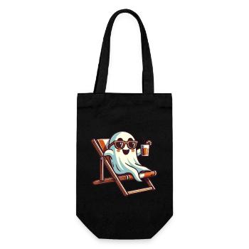 Summer Halloween Spooky Lifestyle Last - Gift Bag for Bottles - black - Front