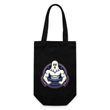 Musculation Ghost Drôle Gym Ghost - Sac à bouteille - noir - Devant