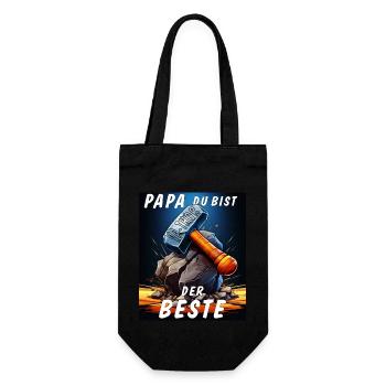 VA-THOR HAMMER PAPA TU ES LE MEILLEUR - Sac à bouteille - noir - Devant