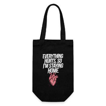 Introversion Style alternatif Émotionnel - Sac à bouteille - noir - Devant