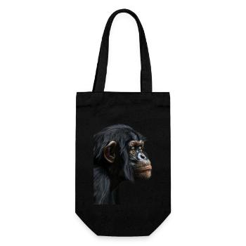 Bonobo - Gift Bag for Bottles - black - Front