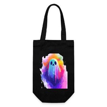 Cadeau d’Halloween Femmes Hommes Enfants Décoration - Sac à bouteille - noir - Devant