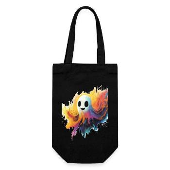 Cadeau d’Halloween Femmes Hommes Enfants Décoration - Sac à bouteille - noir - Devant