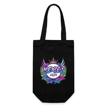 Mexique 2024 Coloré - Sac à bouteille - noir - Devant