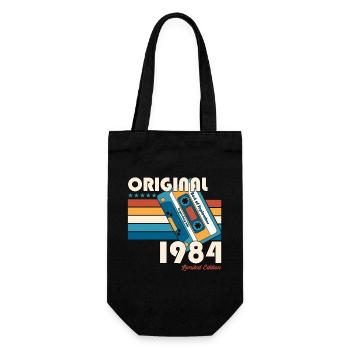 40ème Anniversaire Millésime Septembre 1984 Cassette 84 - Sac à bouteille - noir - Devant