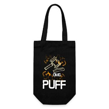 Omg Puff Gout Marteau vintage - Sac à bouteille - noir - Devant