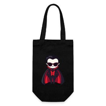 Vampire Halloween Cool - Gift Bag for Bottles - black - Front