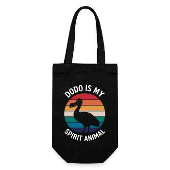 Dodo Dire Dodo Oiseau Drôle Dodo Cadeau - Sac à bouteille - noir - Devant