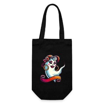 Drôle Glamour Goule Flashy Halloween - Sac à bouteille - noir - Devant