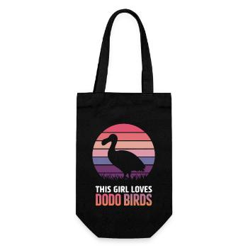 Dodo Dire Dodo Oiseau Fille Drôle Dodo Cadeau - Sac à bouteille - noir - Devant