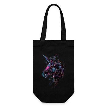 Licorne - Sac à bouteille - noir - Devant