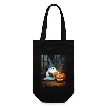 Cadeau d’Halloween Femmes Hommes Enfants Décoration - Sac à bouteille - noir - Devant