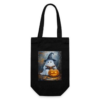 Cadeau d’Halloween Femmes Hommes Enfants Décoration - Sac à bouteille - noir - Devant