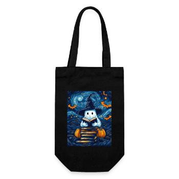 Cadeau d’Halloween Femmes Hommes Enfants Décoration - Sac à bouteille - noir - Devant
