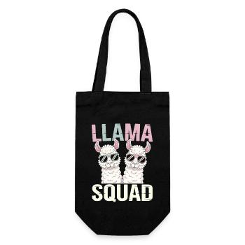 Llama Group Design Lama Squad - Sac à bouteille - noir - Devant