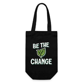 Harness Positivity And Mental Well-Being Through - Gift Bag for Bottles - black - Front