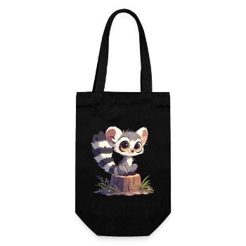 Lémuren Lémuriens Lémurien - Sac à bouteille - noir - Devant