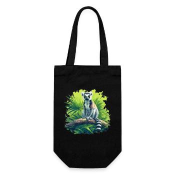 Lémuren Lémuriens Lémurien - Sac à bouteille - noir - Devant