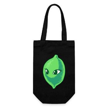 Citron Citron Fruit Fruit Aigre - Sac à bouteille - noir - Devant
