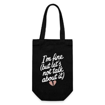 Introversion Style alternatif Émotionnel - Sac à bouteille - noir - Devant