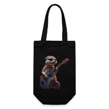 Suricate - Sac à bouteille - noir - Devant
