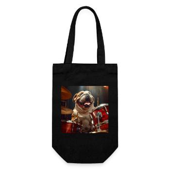 Chien - Sac à bouteille - noir - Devant