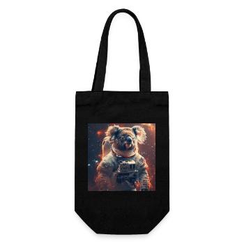 Koala - Gift Bag for Bottles - black - Front