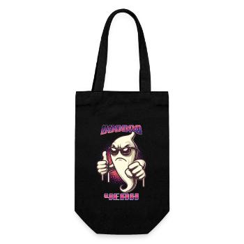 Boo Yeah Fantôme Drôle Dire Design Halloween - Sac à bouteille - noir - Devant