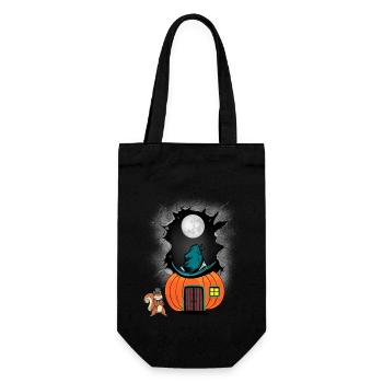 Halloween Citrouille Enfant Enfants Tout-petits Bébé - Sac à bouteille - noir - Devant