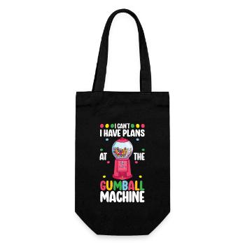 Machine à chewing-gum Machine à chewing-gum - Sac à bouteille - noir - Devant