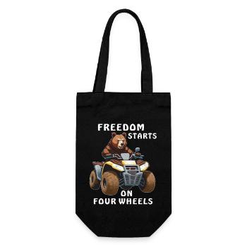LE QUAD BEAR FREEDOM DÉMARRE SUR QUATRE ROUES - Sac à bouteille - noir - Devant