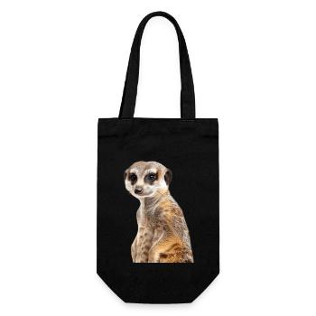Suricate - Sac à bouteille - noir - Devant