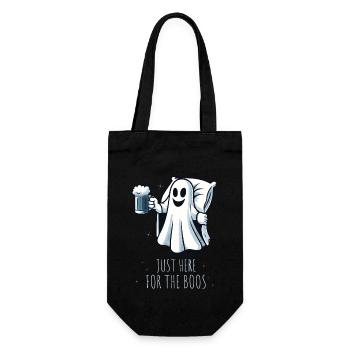 Beer and Alcohol Lovers Halloween Party - Gift Bag for Bottles - black - Front