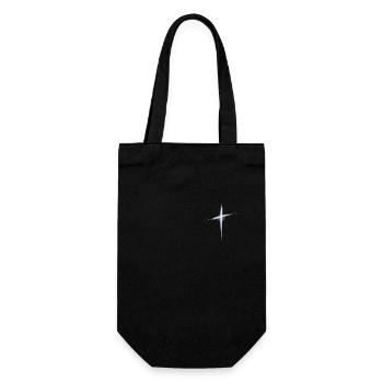 Jesus Christus Christlich Christentum Gott Bibel - Geschenkbeutel für Flaschen - Schwarz - Vorne