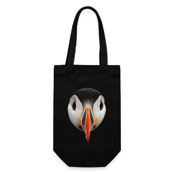 Puffin - Gift Bag for Bottles - black - Front