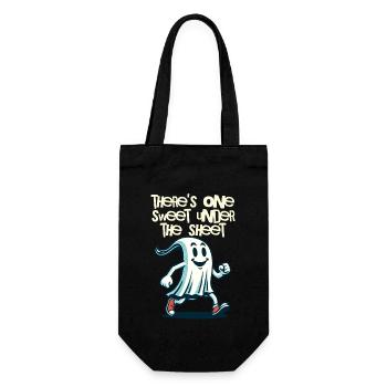 Last Minute Kostüm Unheimliches Halloween - Geschenkbeutel für Flaschen - Schwarz - Vorne