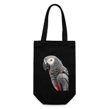Gris africain - Sac à bouteille - noir - Devant