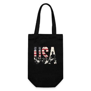 Histoire afro-américaine États-Unis Patrimoine Art - Sac à bouteille - noir - Devant