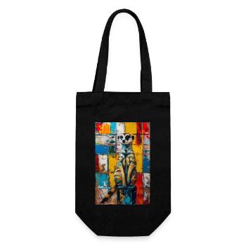 Suricate - Sac à bouteille - noir - Devant